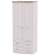 Venice Standard 2 Drawer Wardrobe